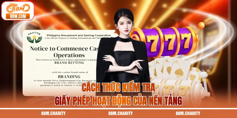 Cách thức kiểm tra giấy phép hoạt động của nền tảng
